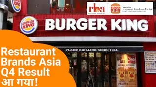 Restaurant Brands Asia Q4 Results 2023 आ गया! | RBA Dividend | RBA Share Latest News | RBA News