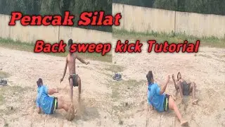 Pencak Silat backsweep keise karei How to do pencak Silat backsweep!Debananda