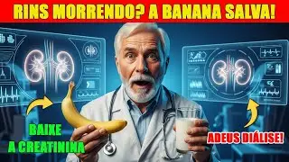 Durma Profundamente e Proteja Seus Rins com Apenas 1 Banana por Noite