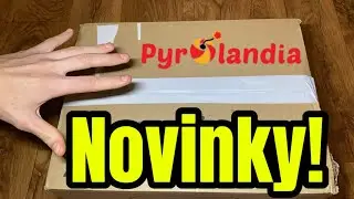 UNBOXING &Scaron;&Iacute;LEN&Yacute;CH NOVINEK Z PYROLANDIE⚠️😱