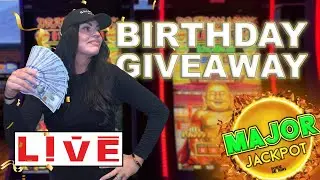 🔴 LIVE: MAJOR & MINOR HIT!! $388,888 Maxed Out Grand & B-Day Party Ticket GIVEAWAY! | Casino Carisa