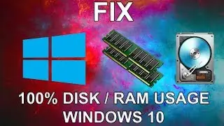 How To Fix High 100% CPU/RAM/DISK Usage in Windows