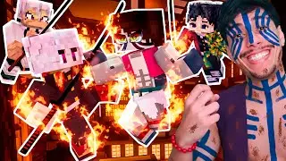 O Esconderijo dos HASHIRAS de DEMON SLAYER 𝗡𝗢  Minecraft Ep. 3 !! ‹ Ine ›