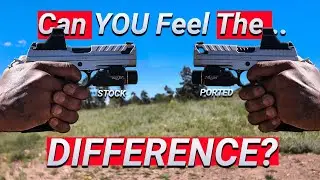 Fusion XP Pro Ported Barrel: Recoil SOLVED? Vs. Non-Ported TEST!