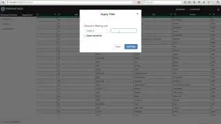 How to filter data by column value