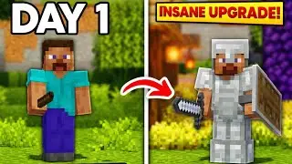 Minecraft Survival Day 2 | First House Attempt (Hindi)