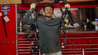 Cleaning Up My Evo 8 Engine Harness 
