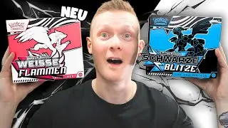 SO COOL sind die NEUEN Pokémon Schwarze Blitze & Weiße Flammen Top-Trainer-Boxen ⚫⚪