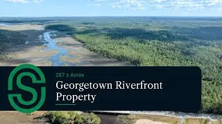 Georgetown Riverfront Property &bull;&nbsp;287&plusmn; Acres &bull; Deepwater & Dock-able Homesite &bull; Brunswick, GA