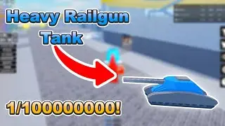 GETTING THE HEAVY RAILGUN TANK IN NOOB ARMY TYCOON