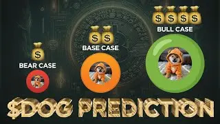 $DOG Case Study (Bear, Base, Bull Predictions) 🔴 🟠 🟢