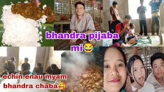 ENAWNUPA NA BHANDRA PIJABA🤗🥰//ECHIN ENAW MAYAM PUNNA CHABA YAM HAUKHI😋#manipurivlog #viralvideo 