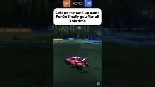 Worst game ever. My rank up game for Gc this happened #rocketleague #rlchamp #viral #rl #gc