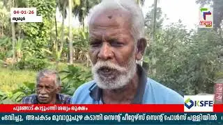 പൂങ്ങോട് കാട്ടുപന്നി ശല്യം രൂക്ഷമായതോടെ നെൽ കർഷകർ ദുരിതത്തിൽ | Thrissur |