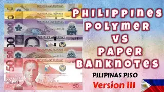 Philippines Polymer Paper Notes | Pilipinas Plastic at Paper Banknotes launching 500,100 , 50 ,1000