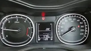 Maruti Vitara Brezza zdi+ instrument cluster lights settings | MarutiSuzuki Vitara Brezza mood light