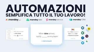 Automatizza il tuo lavoro e unisci le App che utilizzi ogni giorno - con monday.com