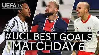 MCKENNIE, NEYMAR, ANGELI&Ntilde;O: #UCL Best Goals, Matchday 6