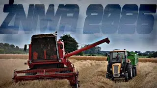 🔥Małe Żniwa 2025🌾🔥Jęczmień Pod Kosę🌾🔥Prasowanie Słomy🔥Bizon Z056&2XUrsus&Krone🔥