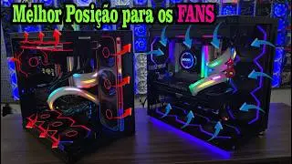 Seu AIRFLOW está Otimizado? | Guia Completo: Posicionamento de Fans
