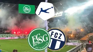 FC St.Gallen vs FC Z&uuml;rich - Stadionvlog | DEBAKEL IN ST.GALLEN🤯| FC ST.GALLEN &Uuml;BERROLLT DEN FCZ!?😮