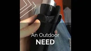 360 Degrees Rotatable Tactical Flashlight Holster