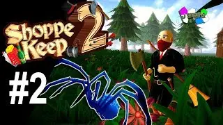 SL&Aring;S MOD K&AElig;MPE EDDERKOPPER! :: SHOPPE KEEP 2 Dansk :: Episode 2