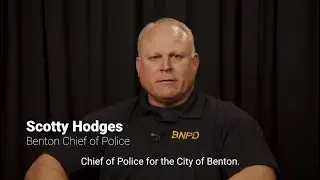 Benton Police Message from Chief Hodges