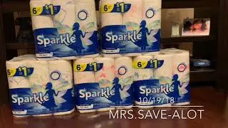 Couponing At Winn Dixie/Bilo #couponing #papertowels #cheap 10/19/18