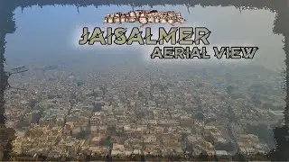 #3vellers #Jaisalmer           Shining a Light on Jaisalmer fort And City Drone Shots ||  3VELLERS