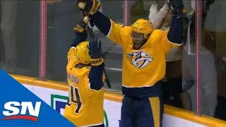 Wayne Simmonds Scores First Goal With Nashville  Predators After Great Feed From Ryan Ellis