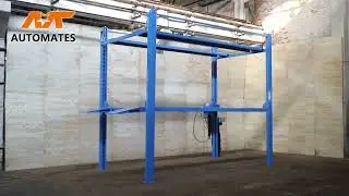First Look: MT SC4000Triple Stacker Four post parking lift for 3 car