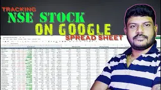 NSE Stock Tracking On Google Sheet | excel stock selection screener for FnO Stocks in Tamil (2021)