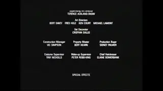Aliens (1986) End Credits (RetroPlex 2023)