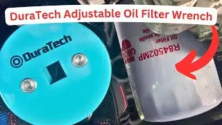 DURATECH Adjustable Oil Filter Wrench Review & Demo | Must-Have Tool for Easy Filter Removal