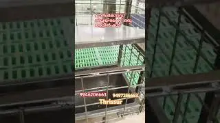 Hi-tech goat cage making malayalam #goatfarming #shorts #viralvideo