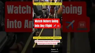 🚨Spicejet SG9241 Surat Mumbai Flight Failed Twice before Safe Landing #spicejet #trending #aircraft