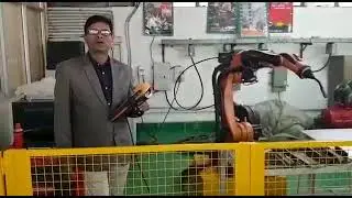 ROBOT Welding demo, nsti Bengaluru, CITS, welder trade