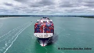 @cmacgm Argentina leaving Southampton 10.06.25