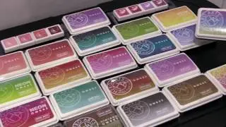 Ombre Sequins, Ink Pads and Mini Ink Pads by Hero Arts