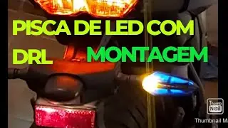 FZ25 COM PISCA DE LED E DRL instalação ( PARTE 1 ) eliminando o relé