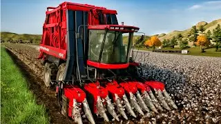 Farming Simulator 23 - Cotton Harvesting And Making Bale Selling - FS23 Game Android Gameplay