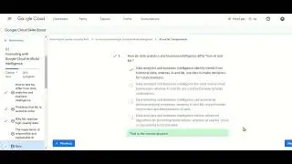Innovating with Google Cloud Artificial Intelligence Quiz - 1 | Google CDL Quiz answer  #googlecloud