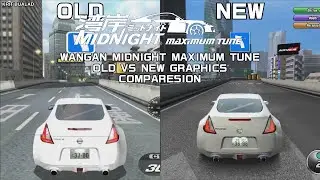 Wangan Midnight Maximum Tune OLD vs NEW Graphics Comparison