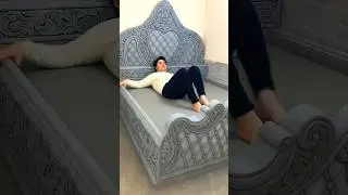 Sand cement bed design Do  #Beddesign #Sandcementdesign  #shorts