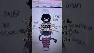 Is this how I have to design my ocs to have a big fandom💔 #ocs #ocsart #fandom #art #ocart #artist