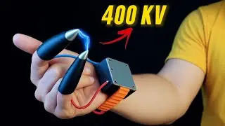 Generate 400 KV with a PLASMA LIGHTER! How to make high voltage generator