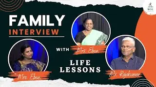An Exclusive Interview with Rajkumar & Eben || Roselind Rex || Tamil Christian Family - Testimony