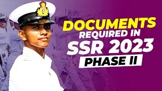 Documents Required in Navy SSR 2023 Phase 2 Exam | Indian Navy SSR Phase 2 Exam #indiannavyssr
