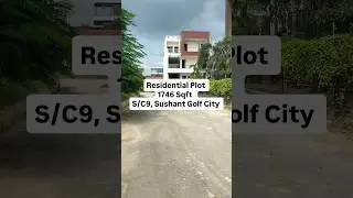 Residential plot sector C9 Ansal sushant golf city